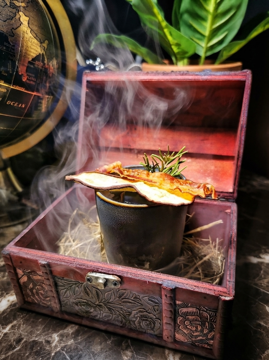 Cocktail d'autore SubLime - miscelazione d'avanguardia con ingredienti fatti in casa all'Art Café LimeOlé House a Verona